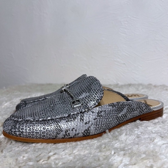 Sam Edelman Women’s Silver Linnie Mules size 6.5 - Picture 1 of 2